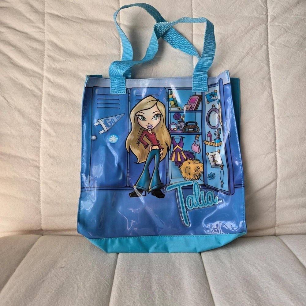 Bratz  Talia Tote Bag Y2K Lil Bratz Vinyl Tote Bag Bratz Collectibles